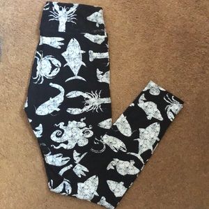 LulaRoe sea life leggings